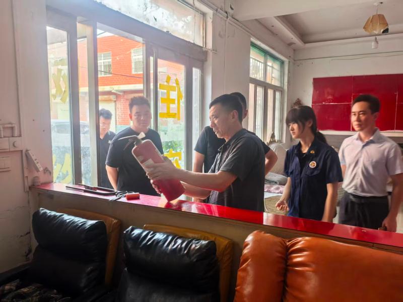 新乡经开区组织开展小型住宿企业安全生产专项排查行动